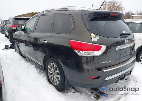 2015 Nissan Pathfinder Sl z USA, uszkodzony, nr VIN 5N1AR2MM1FC677631